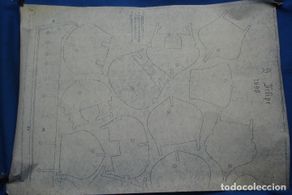 Coleccionismo recortables: ANTIGUO PLANO DESPIECE DE LA MAQUETA DEL BARCO SAN FELIPE 1690